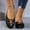 Black 2, variant on Hoshose Women Flat Shoes Dressy Flats Comfortable Slip On Walking Shoes