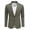 Army Green, variant on Men's Lightweight Two Button Knit Blazer - Casual Sport Coats Suit Jacket