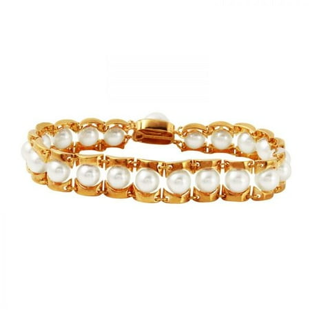 Foreli 14K Yellow Gold Bracelet With Pearl