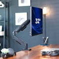 thumbnail image 2 of Single Monitor Mechanical Spring Desk Mount Stand, Fits Computer Screens to 32", 2 of 4