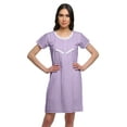 thumbnail image 1 of Moomaya Chemise de Nuit d'Allaitement à Boutons pour Femmes Imprimée, 1 of 5