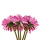 thumbnail image 4 of 5 piezas de flores artificiales ramo de girasol para Rosado, 4 of 9