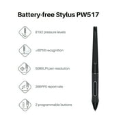 Huion Kamvas 22 21.5-inch Full HD IPS LCD Drawing Tablet with Screen 120% sRGB , Windows PC, Mac, Android