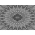 thumbnail image 1 of Ahgly Company Machine Washable Indoor Rectangle Transitional Carbon Gray Area Rugs, 2' x 3', 1 of 7
