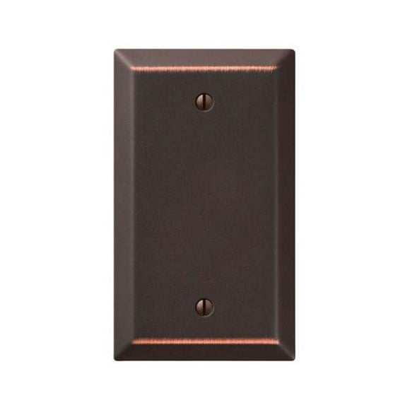 Amerelle 163BDB 1 Blank Wall Plate Aged Bronze