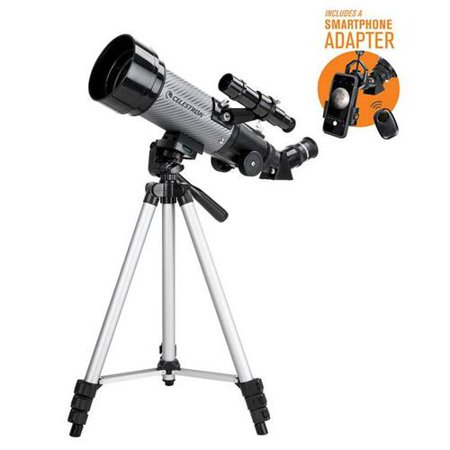Celestron Travel Scope 70 DX Portable Refractor Telescope with Altazimuth Mount