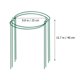 thumbnail image 2 of unbranded 4Ud Soporte Para Plantas De Jardín Marco Resistente Para Y Trepadoras, 2 of 8