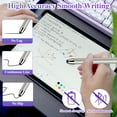thumbnail image 6 of Antier Stylus Pen for iPad iPhone Samsung Tablet, with 2 Tip Sizes, High Sensitivity Soft Rubber Tips, 10 Stylus Pens + 20 Replacement Tips, 6 of 8