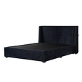 thumbnail image 1 of Box Base cama Matrimonial + Cabecera Milan Azul, 1 of 6