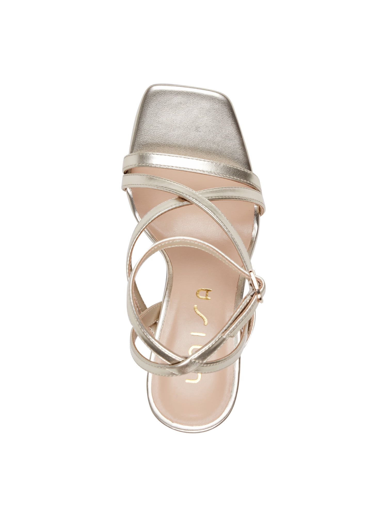 Unisa Women's Syanna Strappy Open Toe Heel with Ankle Strap
