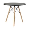 thumbnail image 1 of Mesa Redonda EKE Life Home Minimalista Moderna Vintage Negro GC-020, 1 of 4