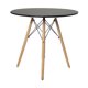 thumbnail image 1 of Mesa Redonda EKE Life Home Minimalista Moderna Vintage Negro GC-020, 1 of 4