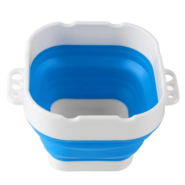 Cubo de Pincel de Pinta, Resistencia Al Fondo Espesada Pinta de Agua Taza de Agua Cubo Reutilizable Con Tabla de Fregado Para Vijar para Niños