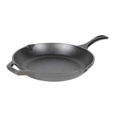 Lodge 10 Inch Cast Iron Skillet - Chef Collection - Pre-Seasoned Cast Iron Pan - Cooking Skillet for Frying, Searing & More - Cast Iron Skillets - Kitchen Essentials