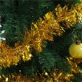 thumbnail image 5 of Gold Tinsel Garland Christmas Tree Decorations Wedding Birthday Party Supplies for 16.5 FEET Long, 5 of 6