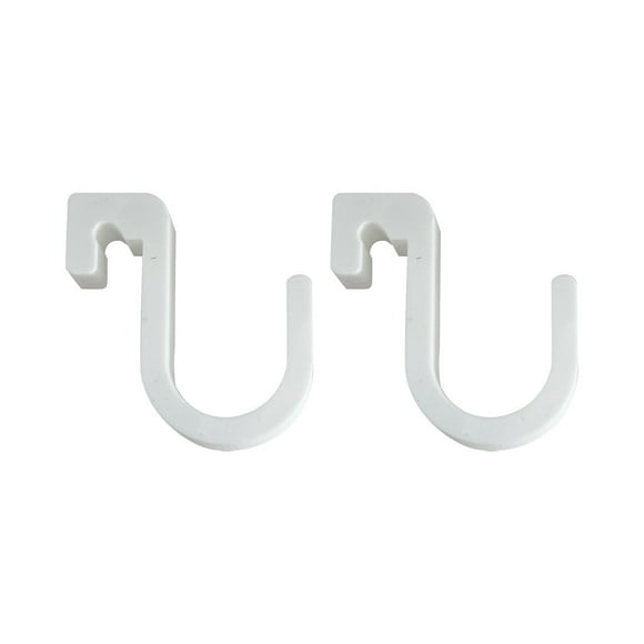 Cxui Crochet de Support de Parapluie de Voiture Lot de 4, Crochets d'Organisateur de Siège de Voiture pour Berline, Rangement de Siège Arrière Sans Perçage pour Parapluies Sacs Blanc*2