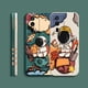 thumbnail image 5 of Case For Redmi K60E K50 K40S K40 K30 K20 10C 9 8A 8 10 Pro 4G 5G Colour Simple Liquid silicone Case Cartoon Space Astronaut, 5 of 5