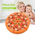 thumbnail image 2 of HLONK Childrens Kids Pizza Slices Toppings Pretend Dinner Kitchen Play Food Toy Gift, 2 of 5