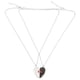 thumbnail image 1 of 1 juego de collar para pareja con rompecabezas de corazón y colgante a juego con cadena, collar de la amistad para amigos y parejas, 1 of 7