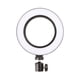 thumbnail image 1 of Photo Studio Anillo de luz LED Lámpara de anillo Selfie Luz de relleno de temperatura de color ajustable, Luz de 16 cm Yuarrent EL2073-01B, 1 of 2