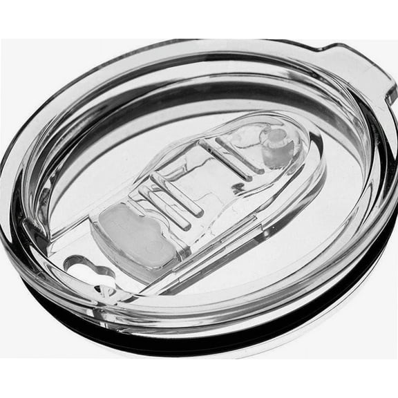 30 oz Insulated Tumbler Slider Lid Splash Proof Lid Press-In Replacement Lid for Classic Stainless Steel Tumblers lids Replacement, 3.92‘’ Top Diameter