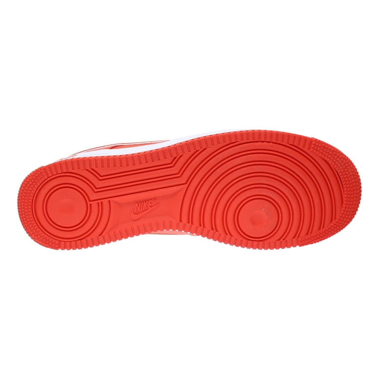 Nike Air Force 1 07 DV0788-600 Men Red White Leather Low Top  display picture 2