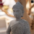 thumbnail image 2 of Urban Trends Cement Meditating  Buddha, 2 of 2