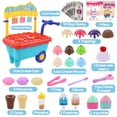 thumbnail image 2 of Ice Cream Cart Toys Gifts2U para niños con 45 unidades de 3 a 6 años, 2 of 8
