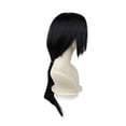 thumbnail image 3 of Peluca de cosplay Uchihas Itachis, pelo sintético, 72 cm, para Halloween, 3 of 4