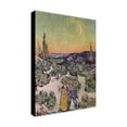 thumbnail image 3 of Trademark Fine Art Vincent van Gogh Moonlit Landscape 1889 Canvas Wall Art - 35x47, 3 of 5