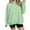 Green(Sweatshirts), variant on GUACER Mock Neck Sweatshirts for Women Oversized Soft Long Sleeve Casual Pullover Tops