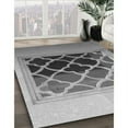 thumbnail image 2 of Ahgly Company Indoor Rectangle Patterned Gray Cloud Gray Area Rugs, 3' x 5', 2 of 6