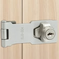 thumbnail image 1 of UPGRATOR Box Hasp Lock Keyed Hasp Locks Stainless Steel 1 Set for Tool Boxes, 1 of 8