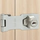thumbnail image 3 of FELTECHELECTR Cerradura de seguridad con pestillo de acero inoxidable, cerraduras con llave para gabinetes, 3 of 7