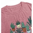 thumbnail image 5 of Just One More Plant Tshirt Women Gardening Shirts Botanical Shirt Funny Indoor Plant Lover Gift Tee Top, 5 of 6