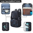 thumbnail image 3 of Mochila MAXTOP ligera y plegable 40/50 L para senderismo y acampada, 3 of 6