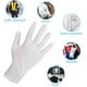 thumbnail image 4 of 12 pares de guantes blancos de algodón, guantes de algodón suave, guantes de trabajo transpirables para mujer Ormromra LN-0934, 4 of 7