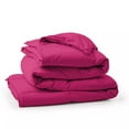 thumbnail image 3 of Bedding Comforter Full Size, Duvet Insert, Quilted Comforter with Corner Tabs, All Season Lightweight Quilt, Down Alternative Hotel Comforter Full Size 82X86 Hot Pink, 3 of 7