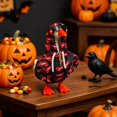 thumbnail image 3 of RUINIXCW 7 Inch Halloween Deck Goose Outfits Desk Duck Outfit Mini Porch Goose Outfit  for Desktop Goose Figurine Holiday Desk Goose Clothes Hoodie and Accessory (No Goose), 3 of 6