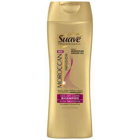 Suave Professionals Moroccan Infusion Color Care Shampoo, 12.6 (Best Professional Shampoo For Fine Hair)