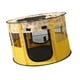 thumbnail image 5 of Parque de juegos portátil para mascotas, tienda de campaña para perros y gatos, parque de juegos para cachorros y perros pequeños. Amarillo, 5 of 9