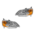 thumbnail image 1 of Par de FAROS CIVIC 2001 al 2003 HONDA DEPO ., 1 of 4