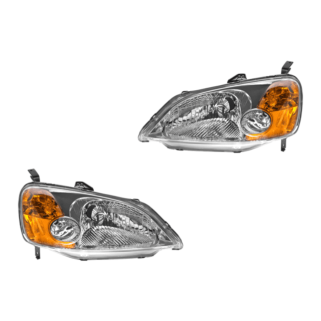 Par de FAROS CIVIC 2001 al 2003 HONDA DEPO .