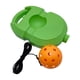 thumbnail image 2 of Entrenador de tenis para practicar en solitario, mejora tus habilidades con una pelota especial, asistencia para el entrenamiento personalizado, Negro verde, 2 of 8