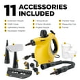 thumbnail image 3 of Wagner 505e Handheld Multi-Purpose Steamer and Steam Cleaner, 11pc Accessory Set, 3 of 20