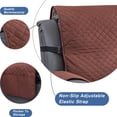 thumbnail image 3 of Waterproof Recliner Slipcover, Non-Slip Furniture Protector with Storage Pocket, Machine Washable Stretch Chair Cover with Adjustable Straps for Pets, Dogs, Cat (Coffe, 23.6"), 3 of 6