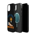 thumbnail image 2 of DistinctInk Tough Case for Apple iPhone 15 PLUS (6.7" Screen), Compatible with MagSafe Charging - Talent Works Genius Creates, 2 of 6