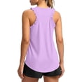 thumbnail image 4 of Womens Tank Tops Sleeveless Workout Shirts Double Lined Basic Square Neck Going Out Layering Summer Tanks, 4 of 6