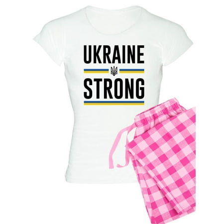 

CafePress - Ukraine Strong - Women s Light Pajamas