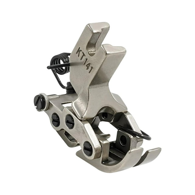 yuksok 1 Piece of Sewing Machine Flat Car Presser Foot Model KT141 Reusable for Handbag